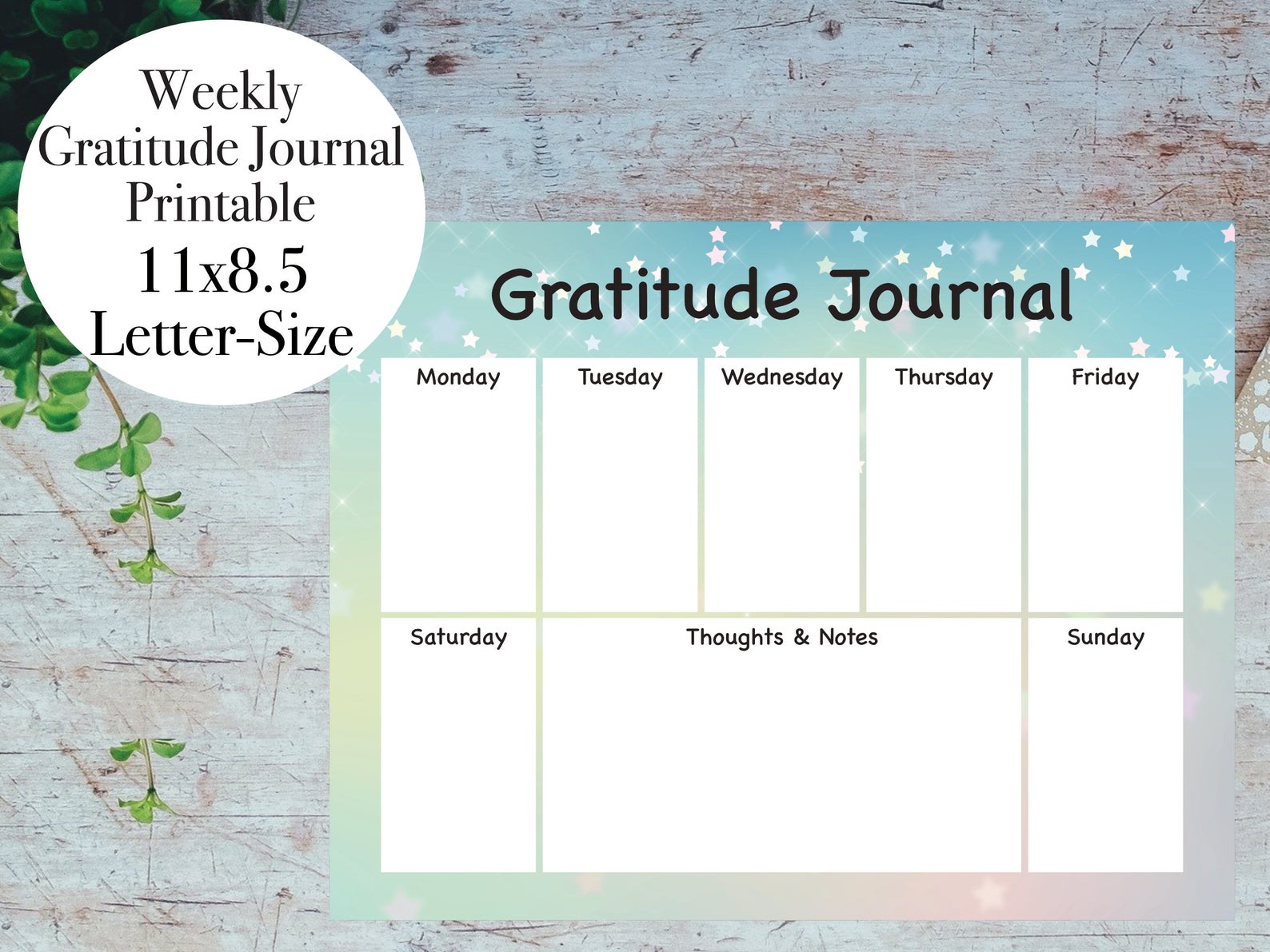 digital gratitude journal