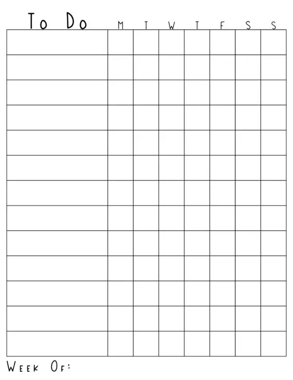 Printable To Do Lists - Spec on a Speck