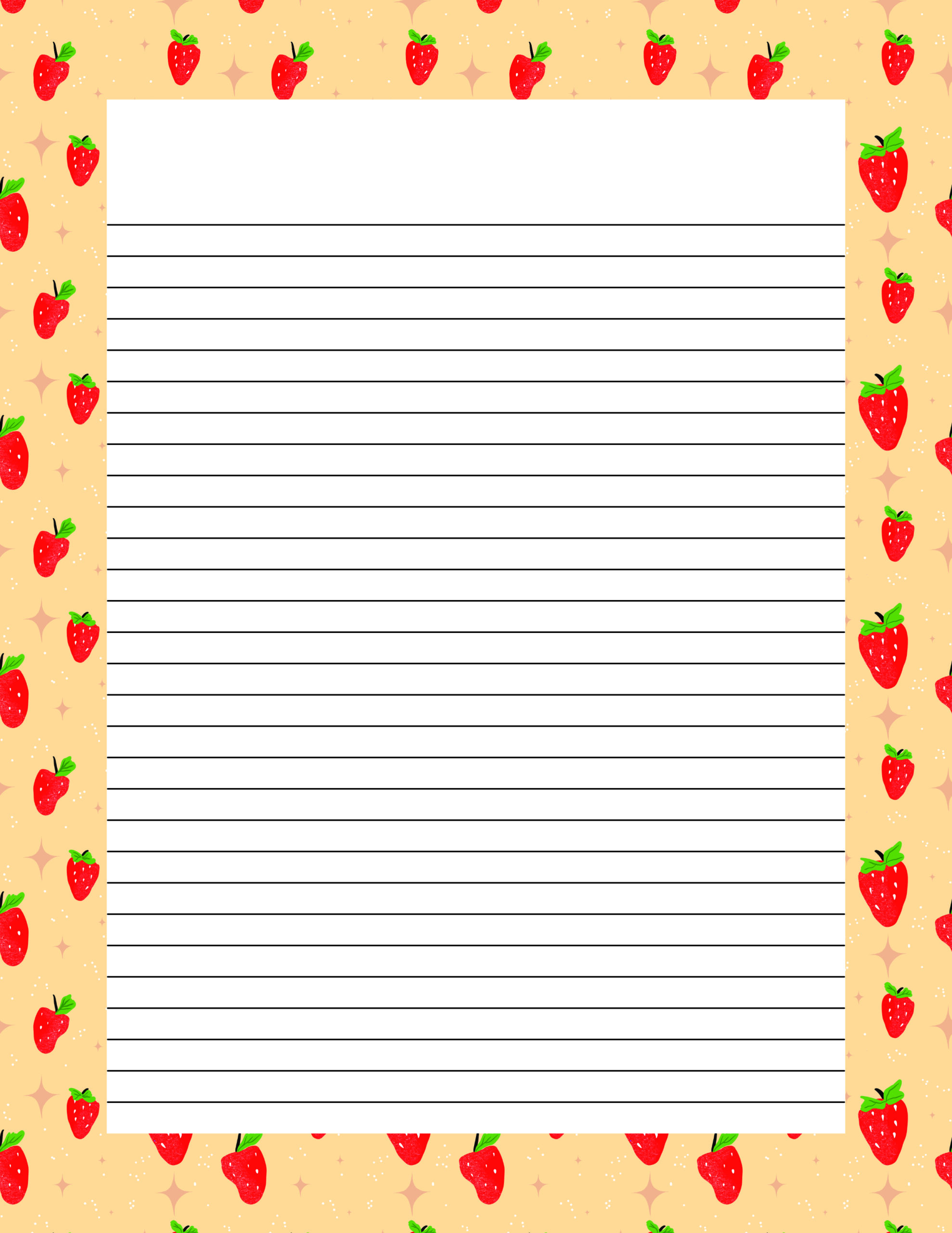 Printable Lined Paper