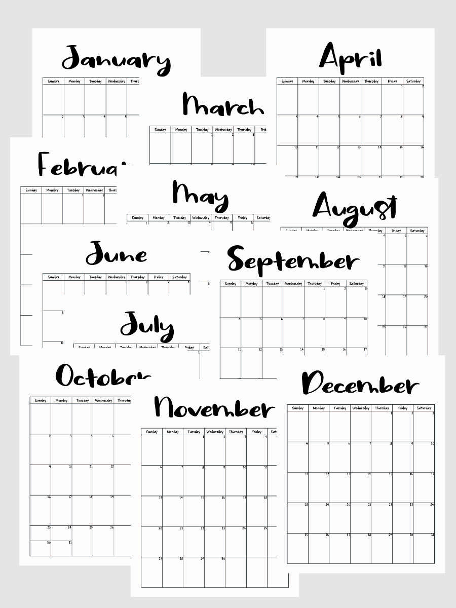 Dated Calendars