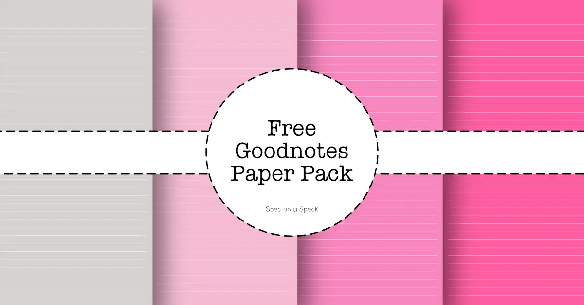 Goodnotes Template