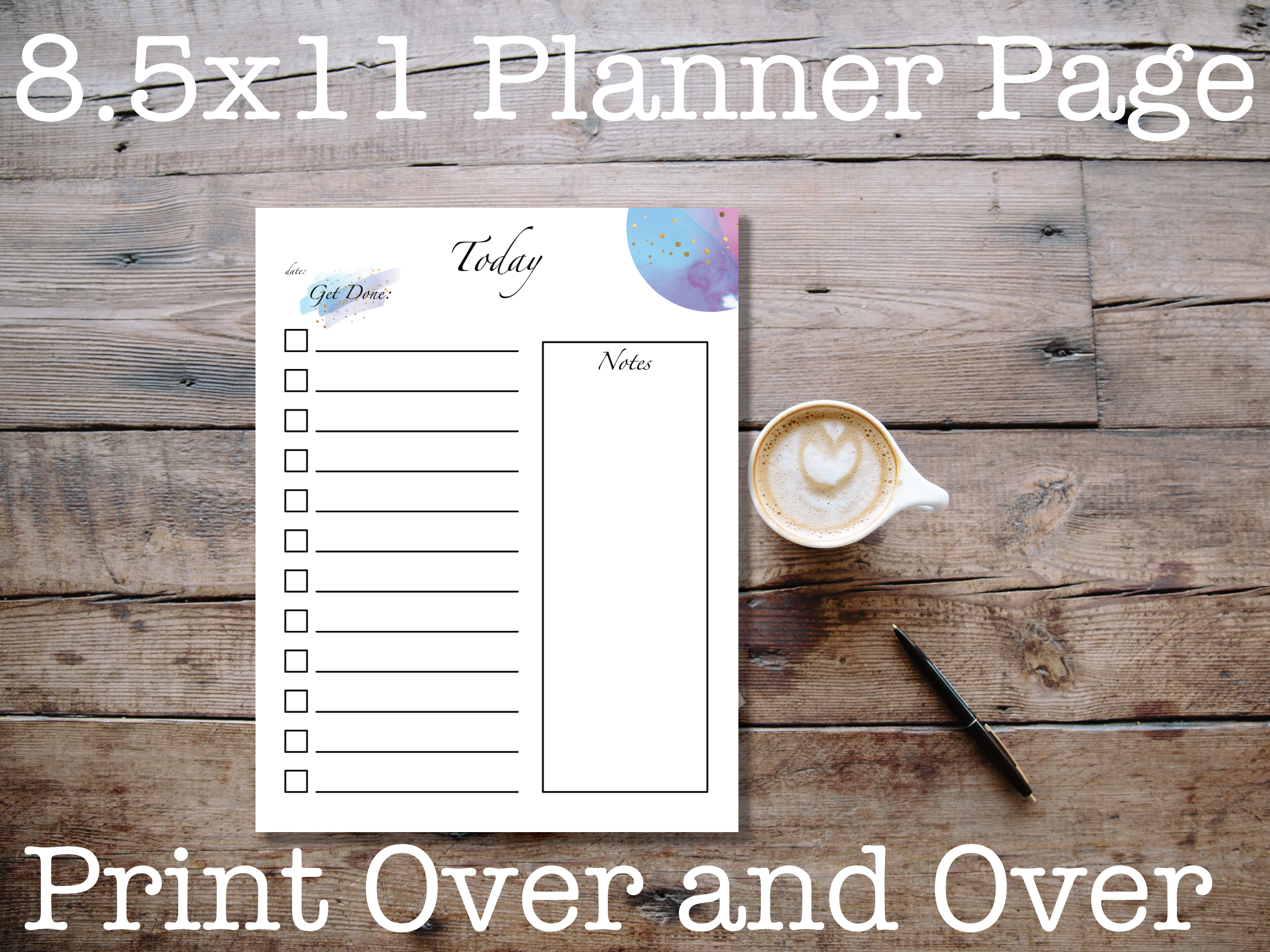 Free Printable Planner Pages
