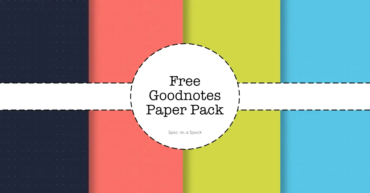 Goodnotes template