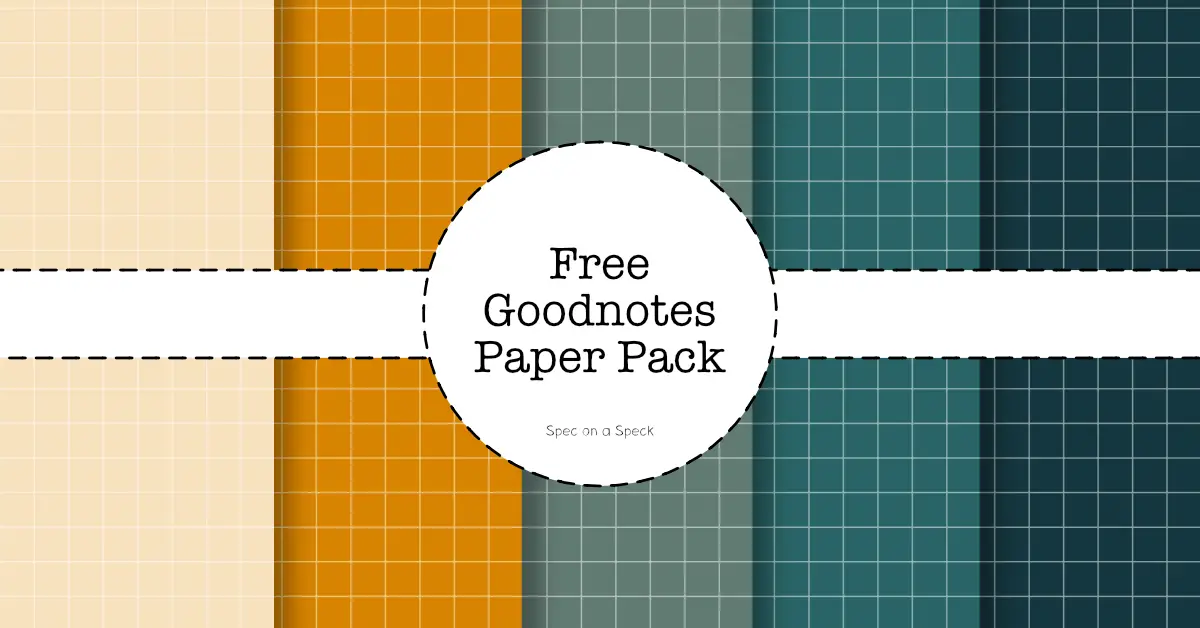 graph paper pack for goodnotes