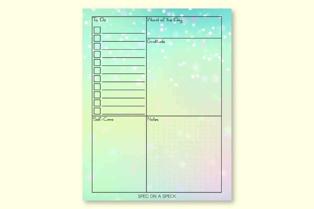 Daily Goodnotes Templates