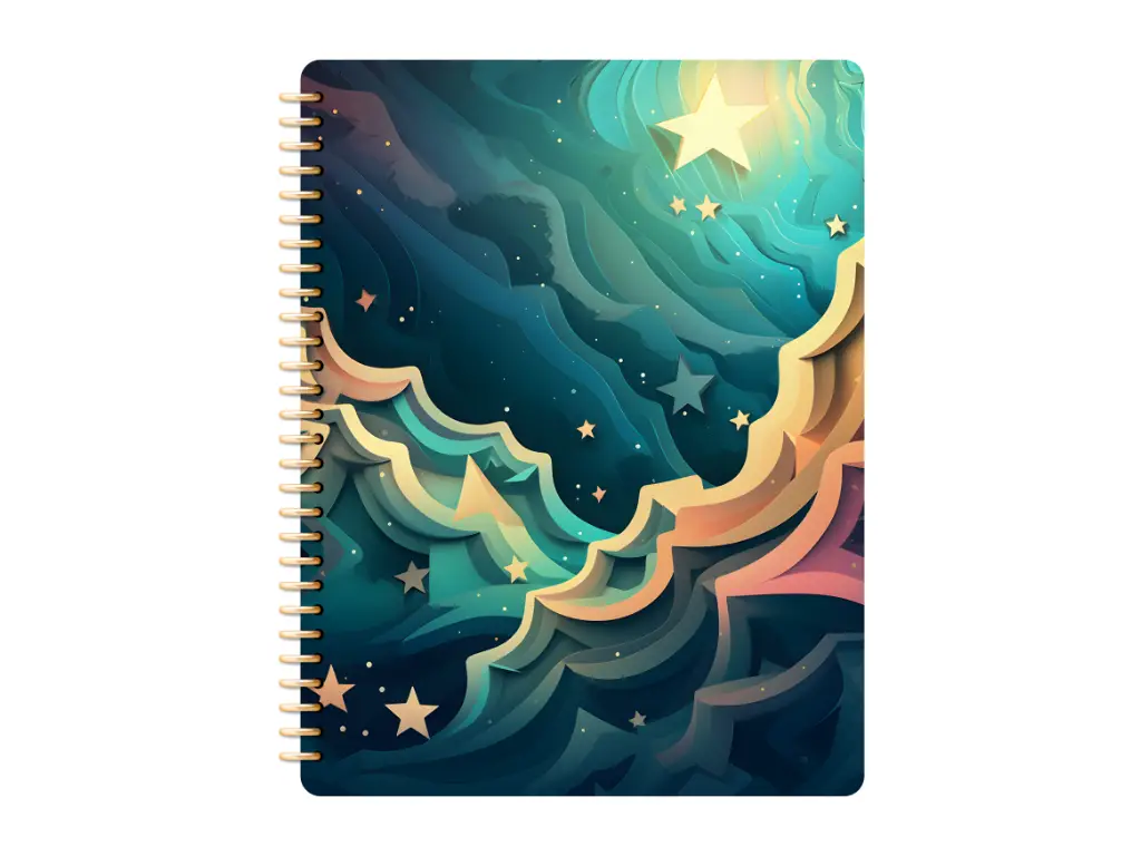 Goodnotes Notebook Spiral with Stars