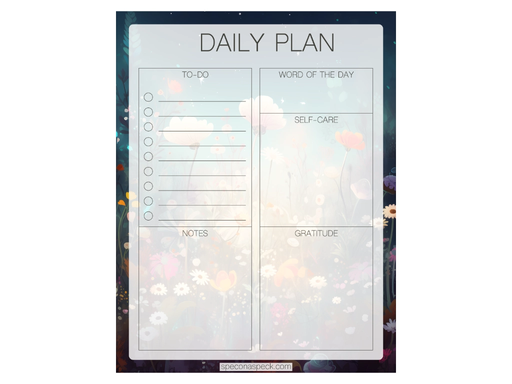 daily plan goodnotes template