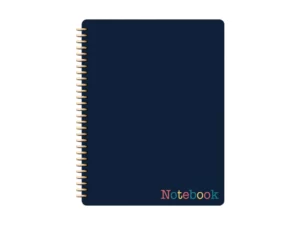 Navyclue goodnotes notebook digital notebook with the word notebook in the bottom right corner