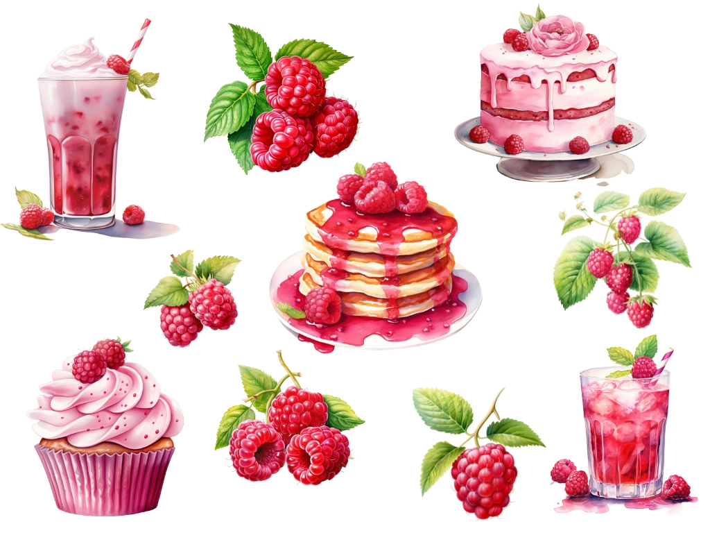 10 free raspberry clipart images
