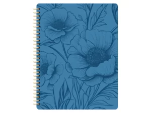 light and dark blue goodnotes notebook cover